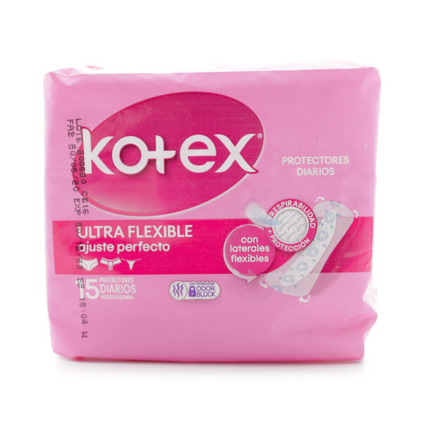 Protectores Kotex Fem Ultra Flexible 15 Unidades