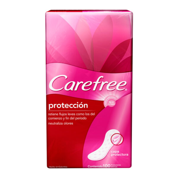 Protectores Carefree Original 100 Unidades