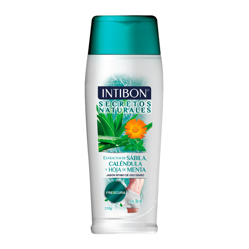 Jabon Intimo Intibon Secretos Naturales Menta 210 G