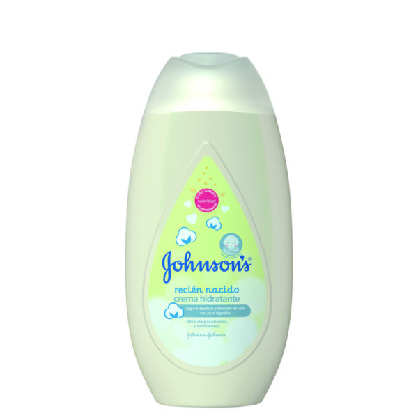 Crema Johnson y Johnson Baby Hidratacion Recien Nacido 200 Ml