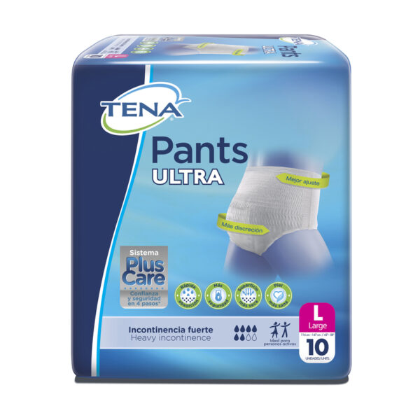 Pañal Tena Pants Ultra L 10 Unidades