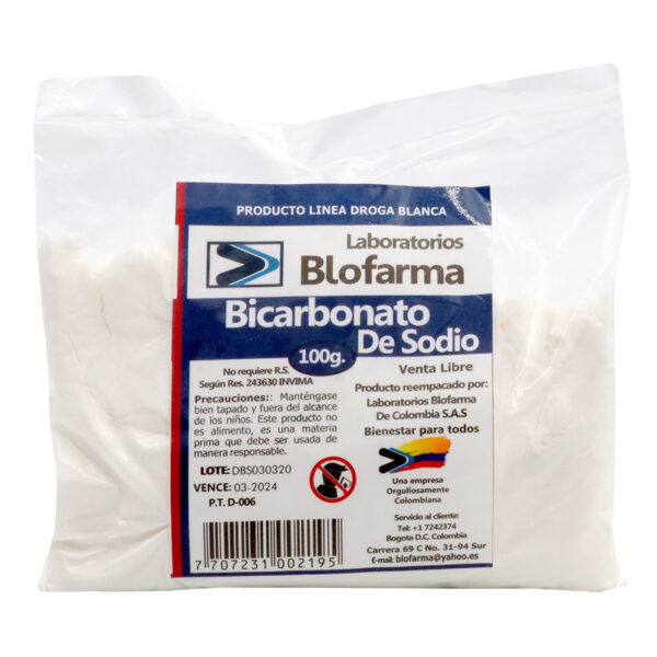 Bicarbonato De Sodio Dr.Sana 100 Gramos