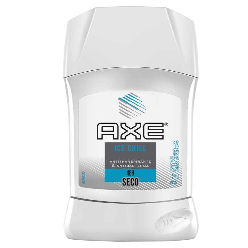 Desodorante Axe  Barra Ice Chill Seco 50 Gr