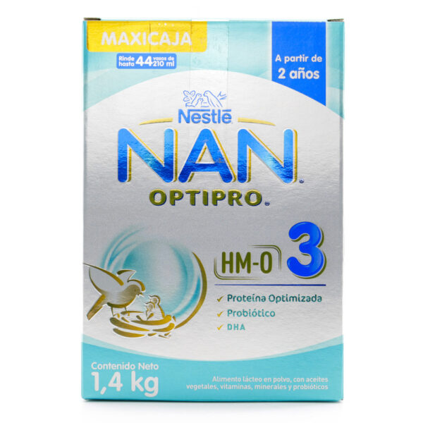 Nan Optipro Hmo 3 Maxicaja 1.4 Kg.