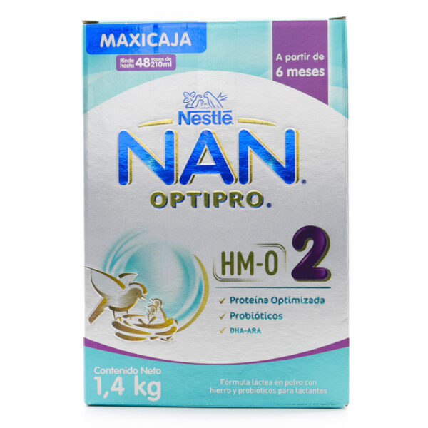 Nan Optipro Hmo 2 Maxicaja 1.4 Kg.