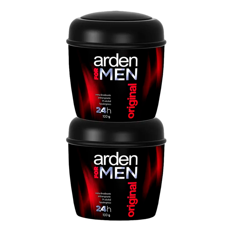 2 Desodorante Arden For Men Original Crema 100 Gramos