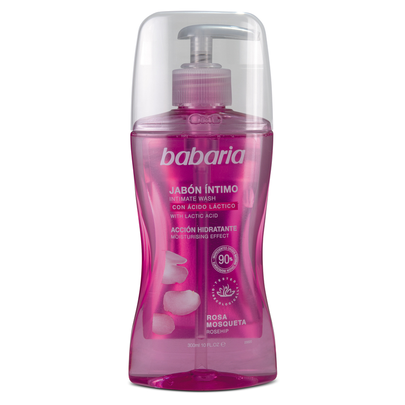 Jabon Intimo Babaria Rosa Mosqueta 300 Ml Lb