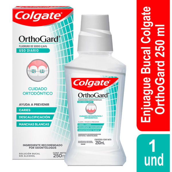 Enjuague Bucal Colgate Orthogard 250 Ml