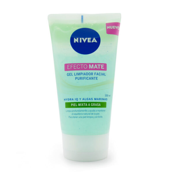 Gel Limpiador Facial Nivea Efecto Mate 150 Ml
