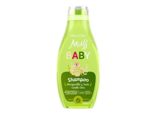 Champu Muss Baby Manzanilla y Seda 400 Ml