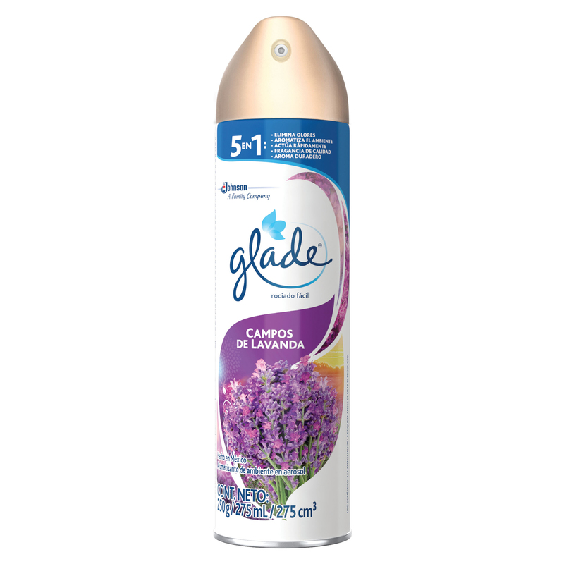 Ambientador Glade Spray Lavanda 250gr/275ml