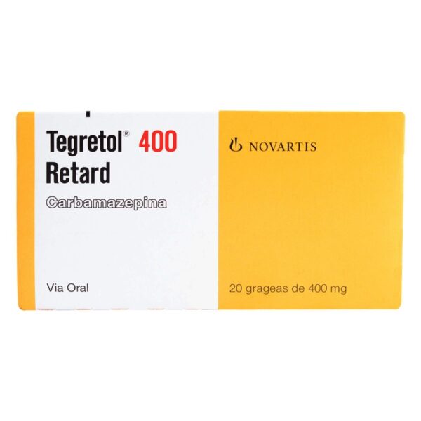 Tegretol Retard 400 Mg 20 Tabletas