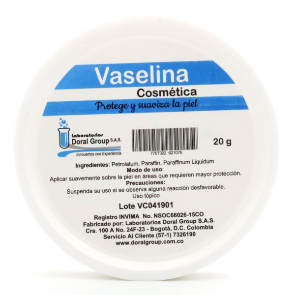Vaselina Doral Cosmetica 20 Gr 12 Unidades