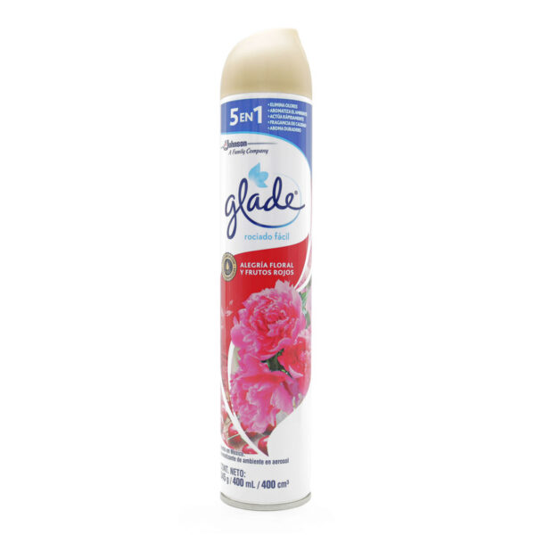 Ambientador Glade Spray Al.Floral y Frutos Rojos 400 Ml