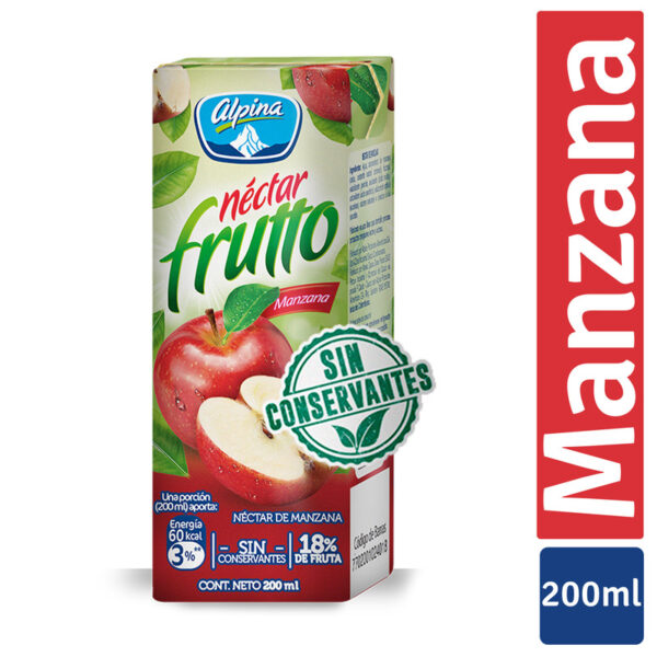 Nectar Alpina Frutto Manzana 200ml