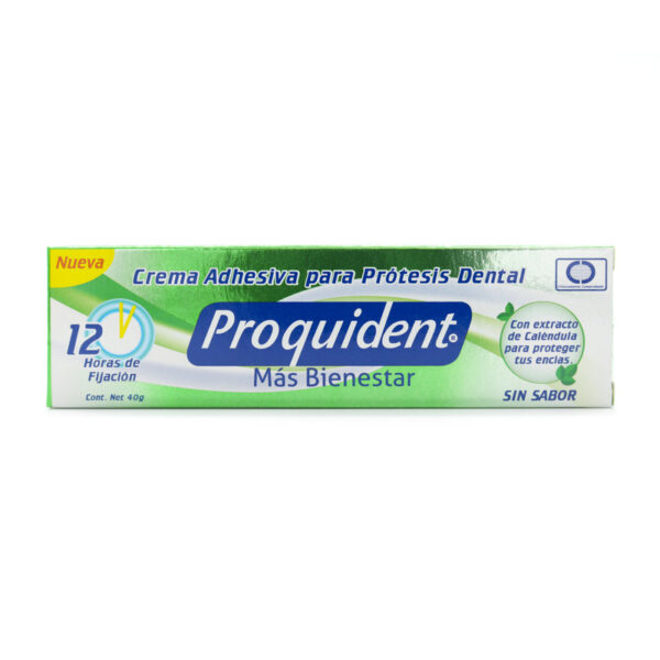 Crema Adhesiva Protesis Proquident X 40 Sin Sabor