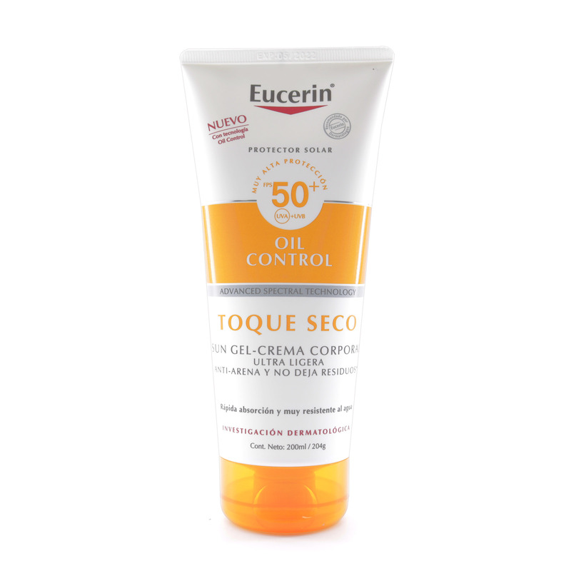 Eucerin Protector Solar Toque Seco Cor. 200 Ml