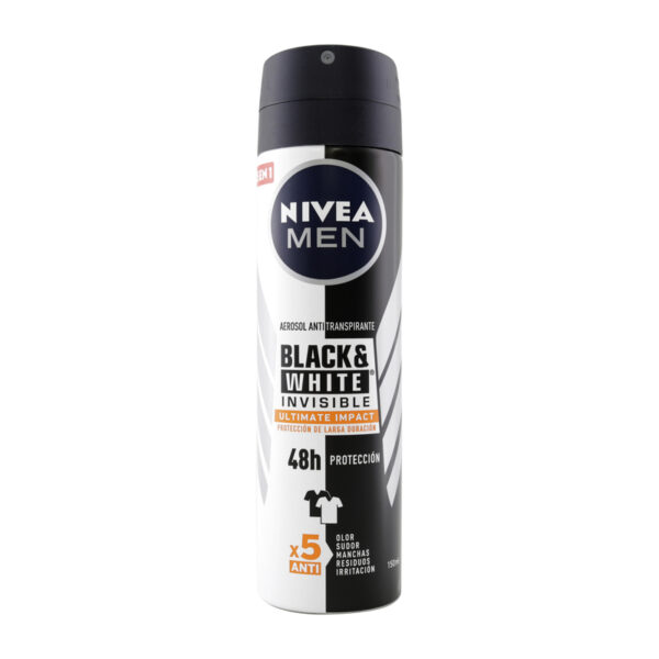 Desodorante Nivea Black And White Ultra Imp Spray 150 Ml