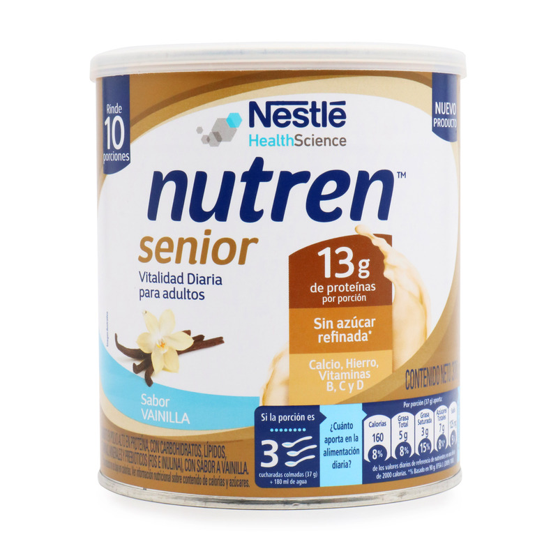 Nutren Senior Polvo Vainilla 370 Gr Exc