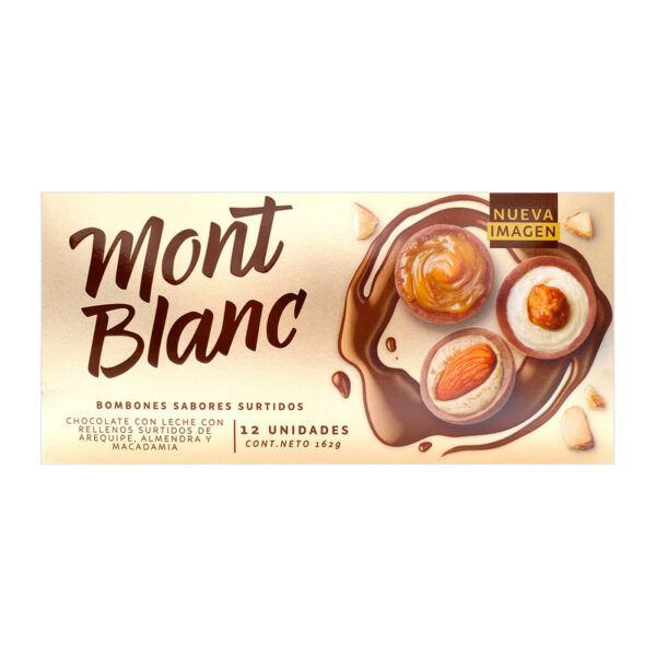 Chocolatina Mont Blanc Estuche Surtido 12 Und