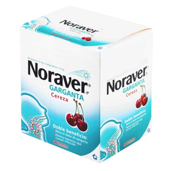 Noraver Cereza 96 Pastillas