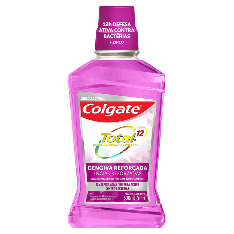 Enjuague Bucal Colgate Total 12 Encias Reforzadas 500 Ml