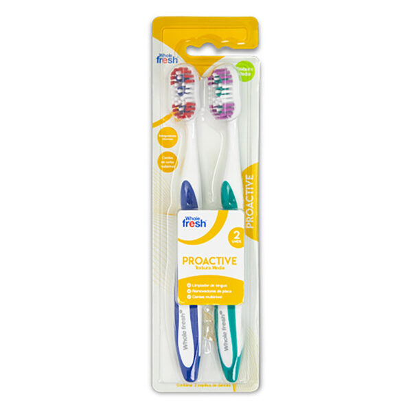 Cepillo Whole Fresh Proactive X 2