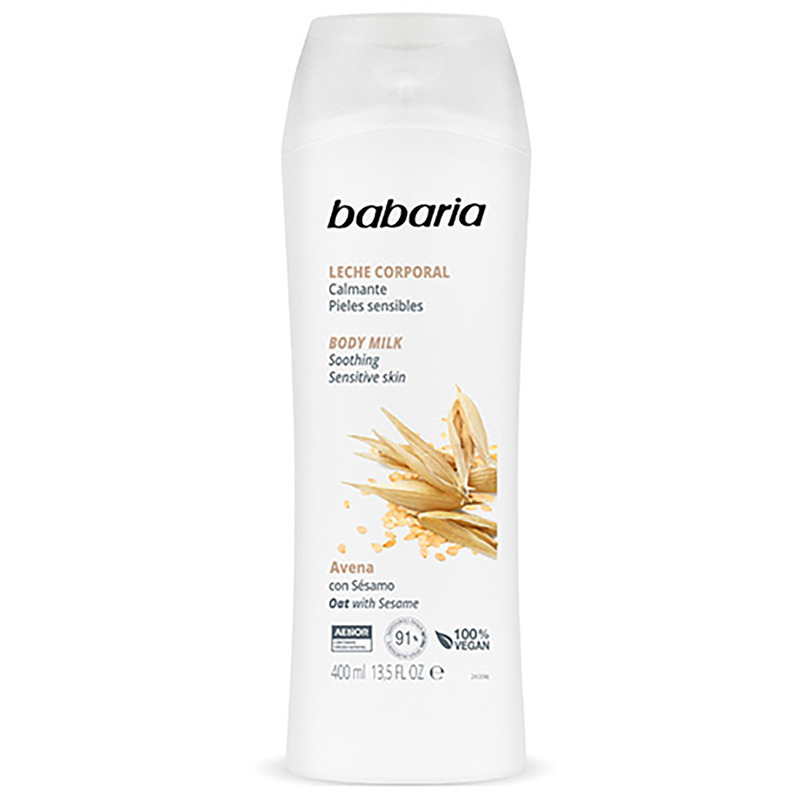 Crema Babaria Body Milk Avena 400 Ml Lb