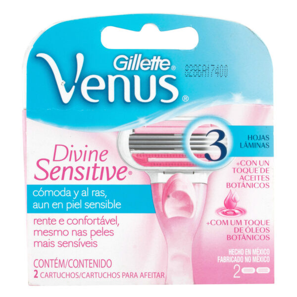Repuesto Maquina Afeitar Venus Divine 2 Unidades