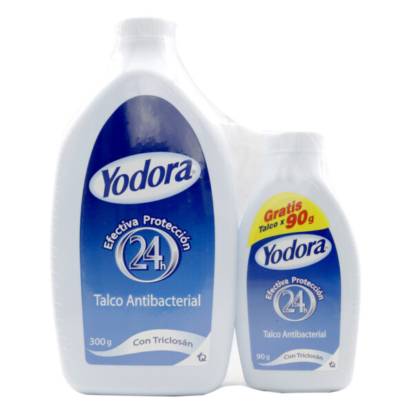 Talco Yodora 300 Gr + 90 Gr