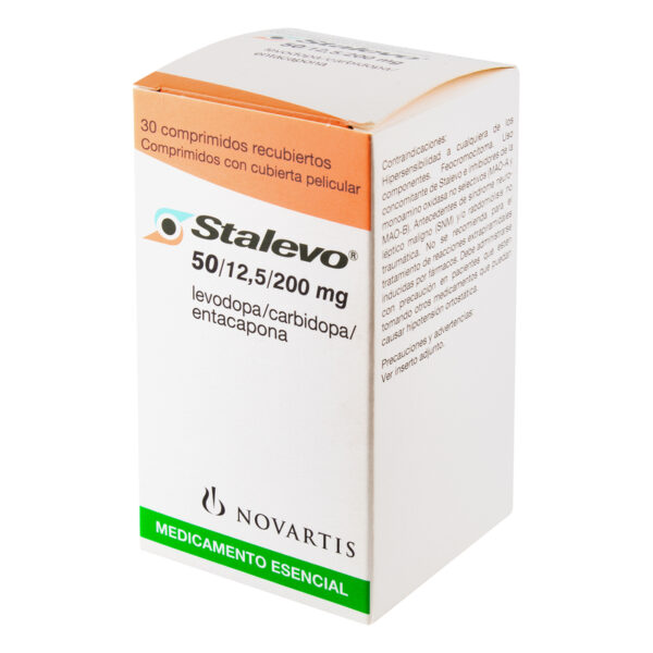 Stalevo 50/12.5/200 Mg 30 Tabletas