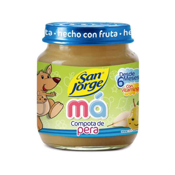 Compotas San Jorge Pera 113 Gr