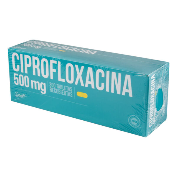 Ciprofloxacina 500 Mg 300 Tabletas Lp