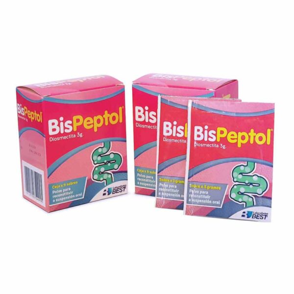 Bispeptol 3 Gramos 9 Sobres