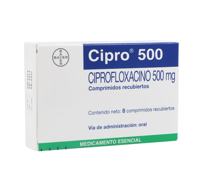 Cipro 500 Mg 8 Tabletas