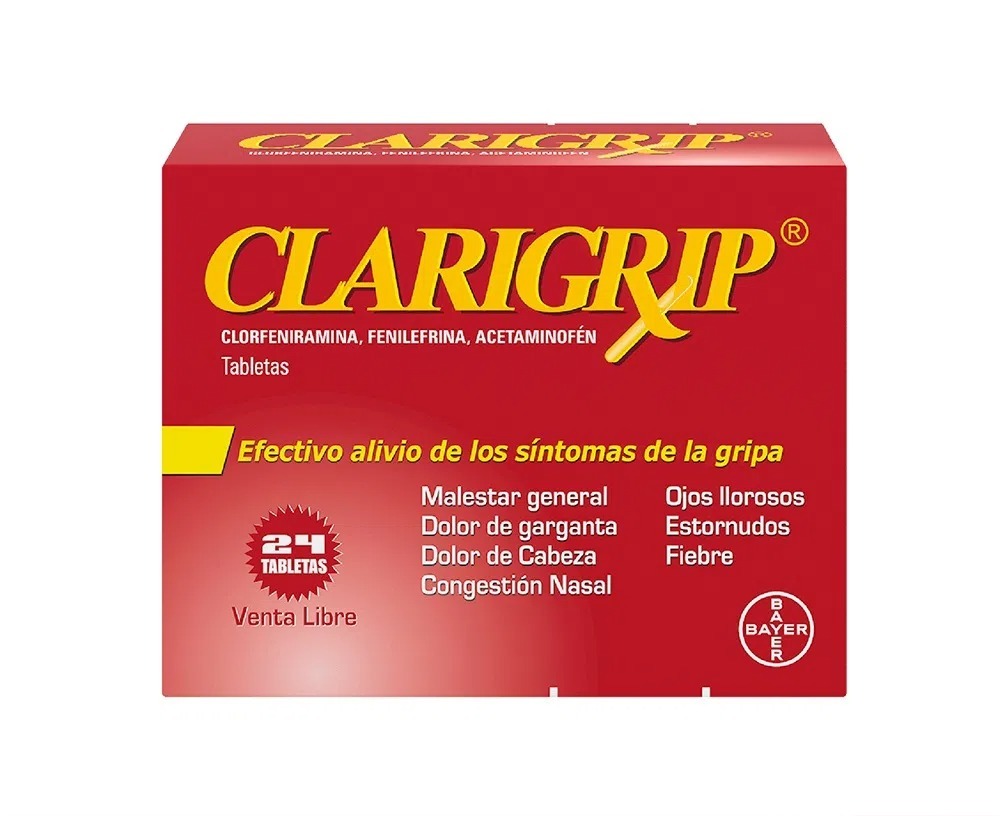 Clarigrip 24 Tabletas