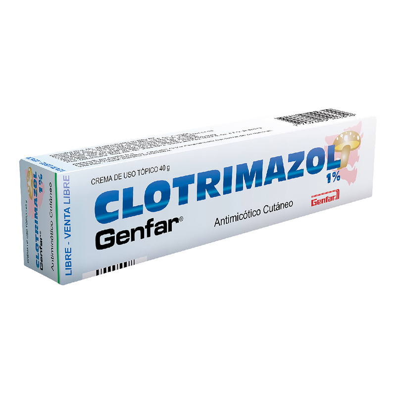 Clotrimazol 1% Crema Topica 40 Gr Gf