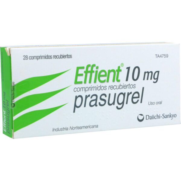 Effient 10 mg 28 compridos