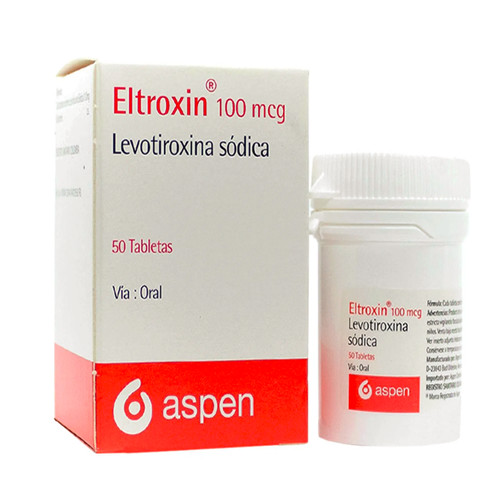 Eltroxin 100 Mcg 50 Tabletas