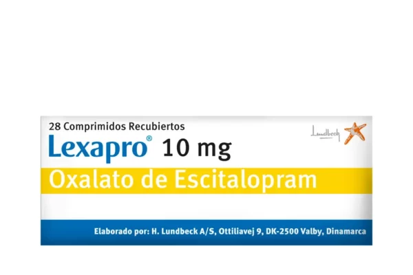 Lexapro 10 Mg 28 Tabletas