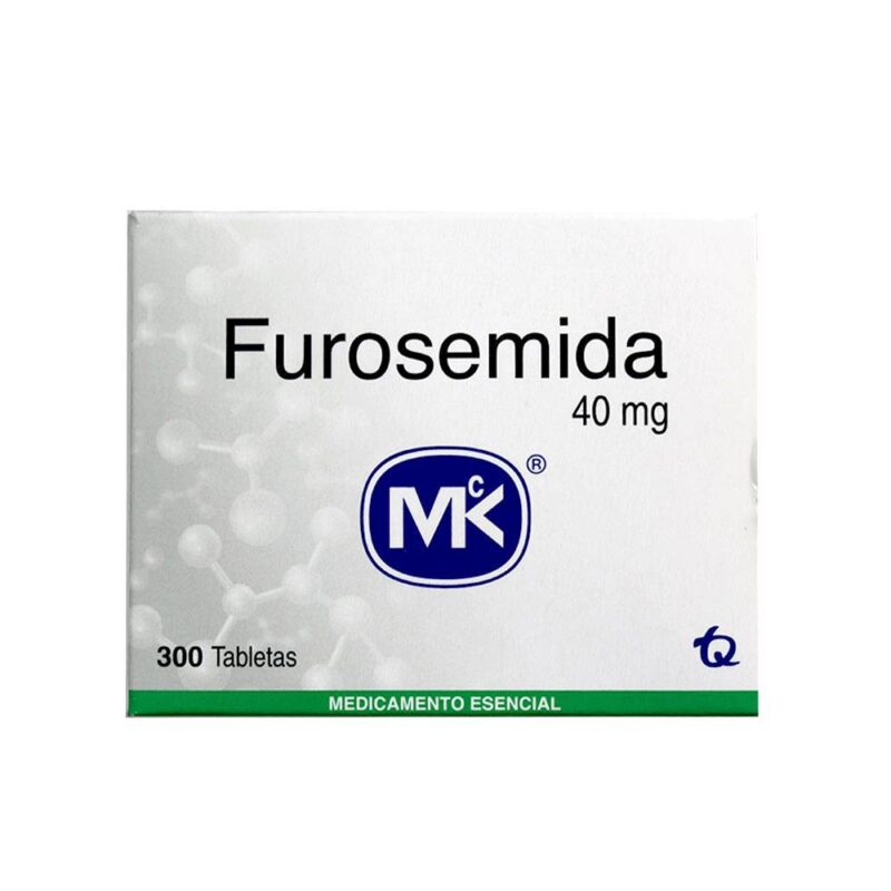 Furosemida 40 Mg 300 Tabletas Mk