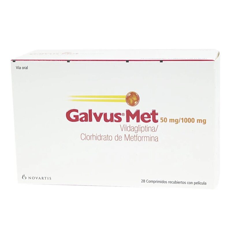 Galvus Met 50 Mg/1000 Mg 28 Comprimidos