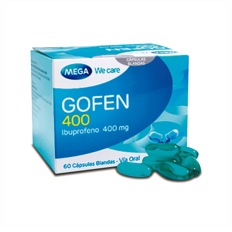 Gofen Forte 400mg 60 Cap Blandas