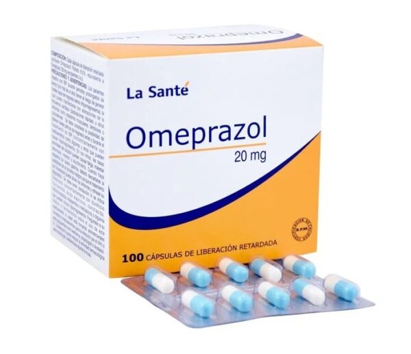 Omeprazol 20 Mg 100 Capsulas Ls