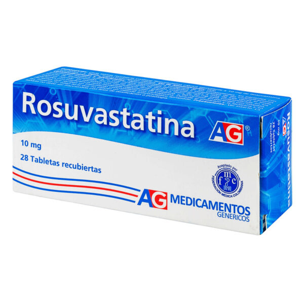 Rosuvastatina 10 Mg 28 Tabletas Ag