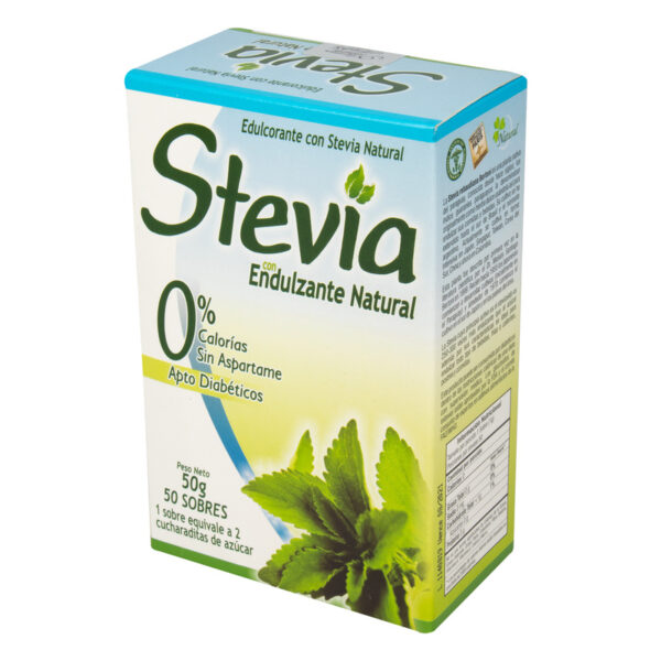 Stevia Endulzante 50 Sobres