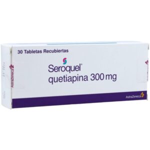 seroquel 300mg 30 tabletas