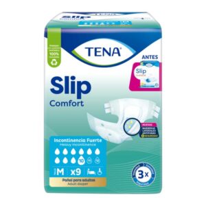pañal tena slip clasico medio 9 unidades