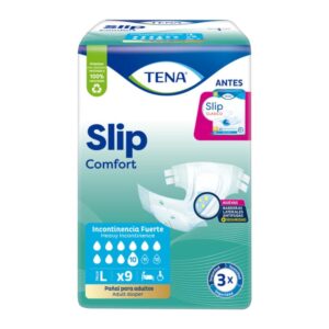 pañal tena slip clasico grande 9 unidades