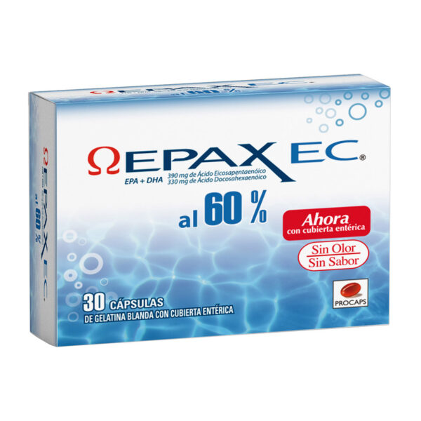 Epax 720 Mg Ec 30 Capsulas